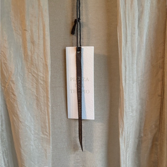 Piazza Del Tempio Long‎ Sleeve See Through Women’s Cardigan LG NWT - Picture 4 of 9